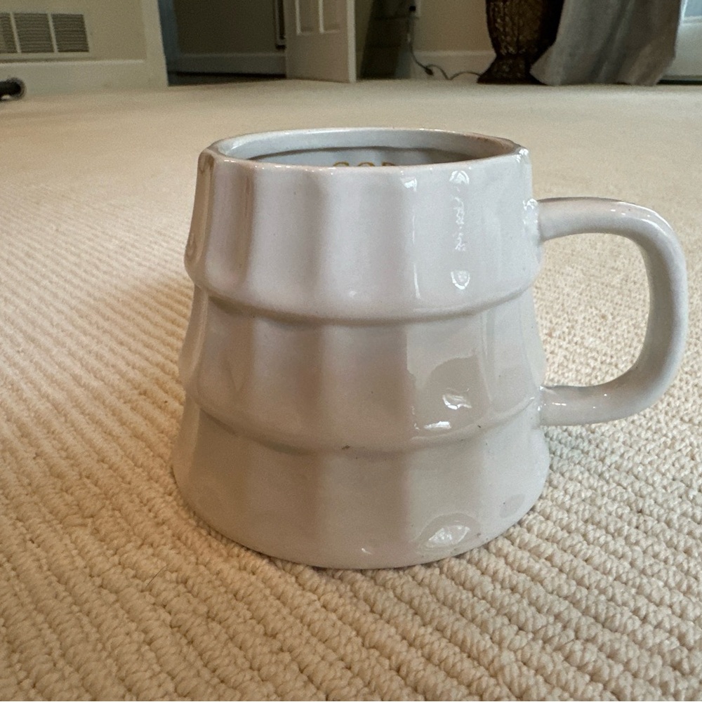 Godiva White Christmas Tree Mug NWOT